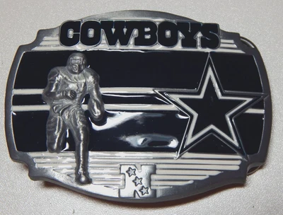 De colección Y2ks Dallas Cowboys Hebilla de Cinturón NFL Fútbol Texas Grandes Productos Americanos Foto 1 de 3