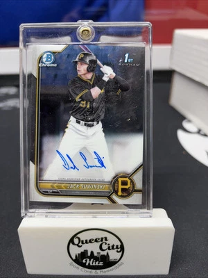 2022 Bowman Chrome 1st Auto Jack Suriname - Image 1 of 4