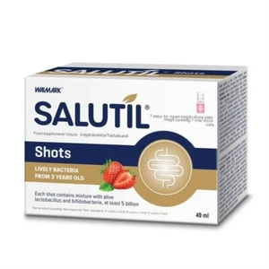 SALUTIL SHOTS Probiotic Complex for Kids 7 Drinks Strawberry Flavour Supplement - Picture 1 of 24
