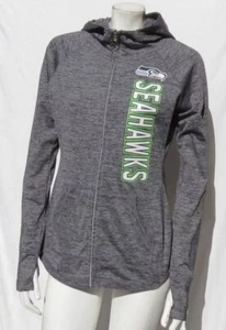 G-III Team Apparel Women’s NFL SEATTLE SEAHAWKS Hoodie Full Zip Jacket US S M - Picture 1 of 5