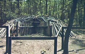 Kohlegrube Catoctin Mountain Park Maryland Chrom Postkarte - Bild 1 von 2