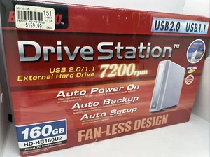Buffalo Drive Station 160GB USB 2.0/1.1 External Hard Drive HD-HB160U2 NewSealed - Picture 1 of 10
