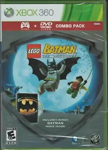 Lego Batman The Videogame with Batman Movie Combo Pack Xbox 360 (Brand New Facto - Picture 1 of 2