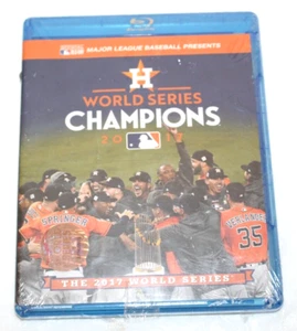 Official 2017 World Series Blu Ray Houston Astros Champions + DVD Widescreen - Picture 1 of 2