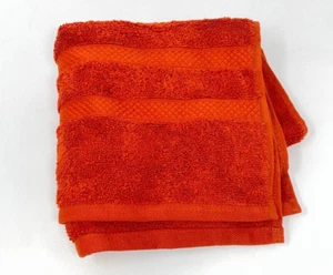 Charter Club Elite 100% Hygro Cotton Fall October 16" x 30" Hand Towel - Carrot - Picture 1 of 4