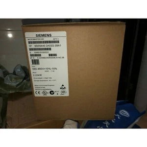 New Siemens 6SE6440-2AD22-2BA1 MICROMASTER440 without filter 6SE6 440-2AD22-2BA1 - Photo 1/2