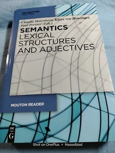 Claudia Maienborn Semantics - Lexical Structures and Adjectives (Paperback) - Bild 1 von 12