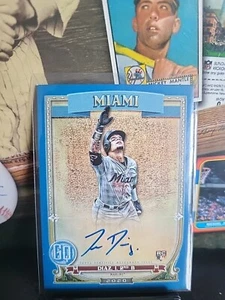2020 Topps Gypsy Queen Isan Diaz RC Autograph SP BLUE #127/150 - Picture 1 of 12
