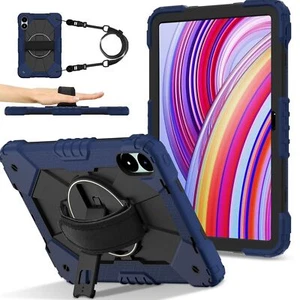 Für Xiaomi Redmi Pad Pro 12.1 Kontrast Robot Silikon Hybrid Hülle Dunkelblau - Bild 1 von 7