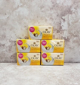 Bundle Lot 5 Packs Olay Ultra Moisture Shea Butter Bath Bar Soap 3.17 oz Each - Picture 1 of 7