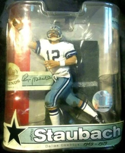 ROGER STAUBACH Dallas Cowboys NFL Legends Series 3 McFARLANE NEW Sealed 2017 - Picture 1 of 3