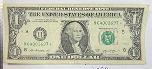 2013 $1 Note STAR NOTE Free Shipping Lot # FL/970 - Picture 1 of 4