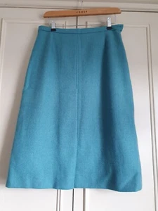 PITLOCHRY Scotland 100% Pure New Wool, Vintage Lined Skirt, Size 12 (Tag 16) - Picture 1 of 6