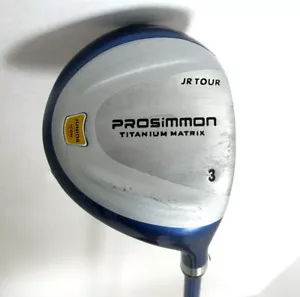 Prosimmon #3 Titanium Matrix Jr.Tour Junior Flex Graphite Shaft Pro Series Club - Picture 1 of 10