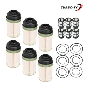 6PCS PF9908 Fit For Detroit Diesel DD13 DD16 DD15 Freightliner Fuel Filter - Picture 1 of 6