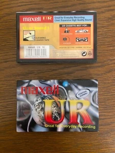 Maxell UR 90 - Lot de 2 Cassettes audio 90 minutes neuves ! - Photo 1/1