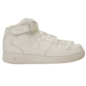 Herren Nike Force 1 Turnschuhe Weiß Sport AF1 Größe EU44 UK9 US10 VAP774 - Bild 1 von 14
