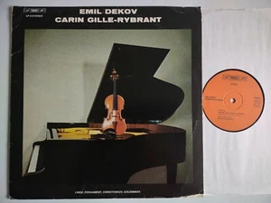 EMIL DEKOV & CARIN GILLE-RYBRANT PLAY LINDE PERGAMENT CHRISTOSKOV BIS LP 9 - Picture 1 of 6