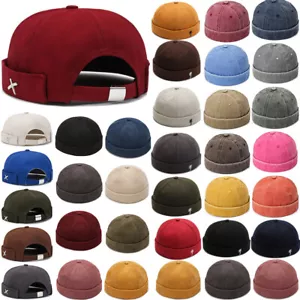 Berretto Hip-Hop Senza Montatura Da Marinaio Docker Casual Regolabile Unisex ▼ - Foto 1 di 47