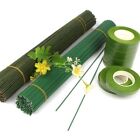 30PCS 2mm Twisted Zinc Wires 40CM Green Wire Thickened DIY Flower Making