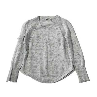 Suéter Pullover Estilo RD Para Mujer Talla M Gris Cuello Redondo Manga Larga Foto 1 de 4