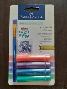 #121806 Faber-Castell Gelatos Mix and Match Crayon - Metallic - Picture 1 of 1