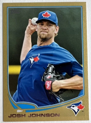2013 Topps - Josh Johnson #473 Gold 0984/2013, Toronto Blue Jays - Image 1 of 2