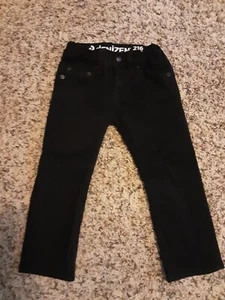 Denizen Boys Black Skinny Jeans Sz 4 Regular Adj Waist GUC - Picture 1 of 5