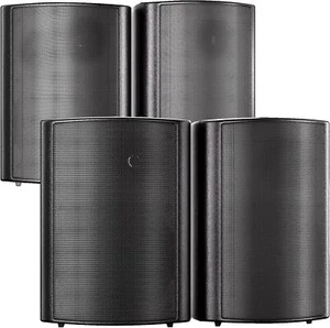 4 Stück 800 W 6,5" Outdoor Bluetooth Lautsprecher Wasserdicht Verkabelt Wandhalterung Loudspeaker - Bild 1 von 28
