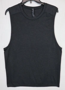 Lululemon Tank Top Sleeveless Shirt Mens Size L Dark Gray - Picture 1 of 6