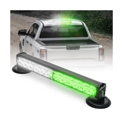 BooYu 14 in Battery Powered Emergency Strobe Lights Bar Wireless Ro... Fast Ship