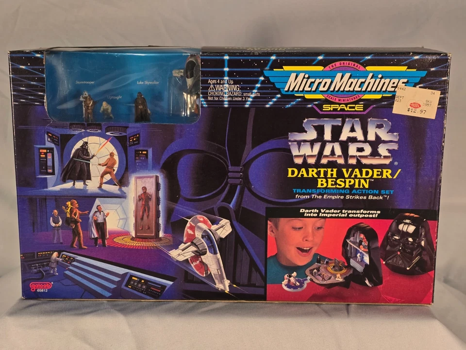 Star Wars Micro Machines “Darth Vader” Juego Galoob 65812 - Completo en Caja Foto 1 de 4