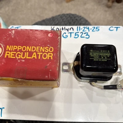 (1) Nippondenso Regulator 26000-1730, 27700-33010, Sold Individually, 12 Volt, - Image 1 of 4