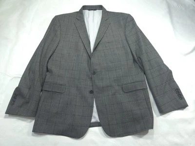 Blazer Brooks Brothers Para Hombre 46R Gris Regent Explorer Abrigo Deportivo Chaqueta Cuadros Foto 1 de 4