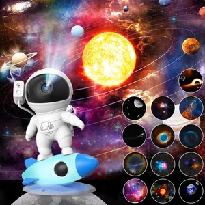 Astronaut Galaxy Projector, 13 in 1 Planetarium Star Projector Realistic Star... - Picture 1 of 8