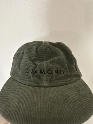 Nuevo sombrero de pana verde oliva Diamond Supply Co. 06 Foto 1 de 2
