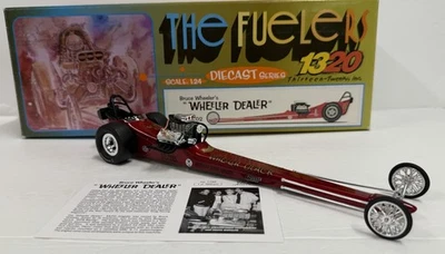 VINTAGE 1320 The Fuelers BRUCE WHEELERS WHEELER DEALER 1/24 Dragster #1102 - Image 1 of 4