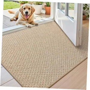 17"x30" kleine ultradünne Indoor Türmatte rutschfeste Gummirücken Schmutz - Bild 1 von 7