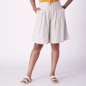Everyday Jones Stretch Linen Short - 1X - Picture 1 of 1