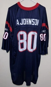 Houston Texans Trikot NFL Football Andre Johnson Reebok Blau Herren 2XL XXL - Bild 1 von 21