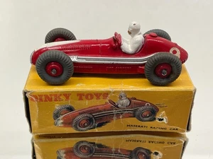 DINKY TOYS 23N 231 MASERATI RACING CAR #9 -RED 1:43- VERY GOOD IN BOX - 83 - Picture 1 of 10