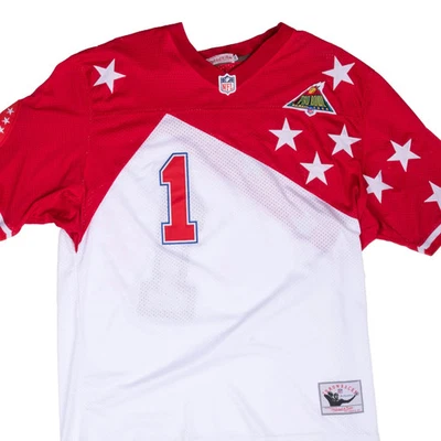VINTAGE NFL ALL STAR GONZALEZ #1 HAWAII PRO BOWL MITCHELL & NESS JERSEY 1995 2XL - Image 1 of 4