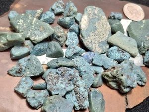 Leland Blue Slag Stone Glass Michigan Gem 💎 Leelanu Iron Oar Historical Relics  - Picture 1 of 6