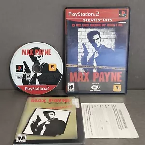 Max Payne (PlayStation 2) Greatest Hits - Picture 1 of 8