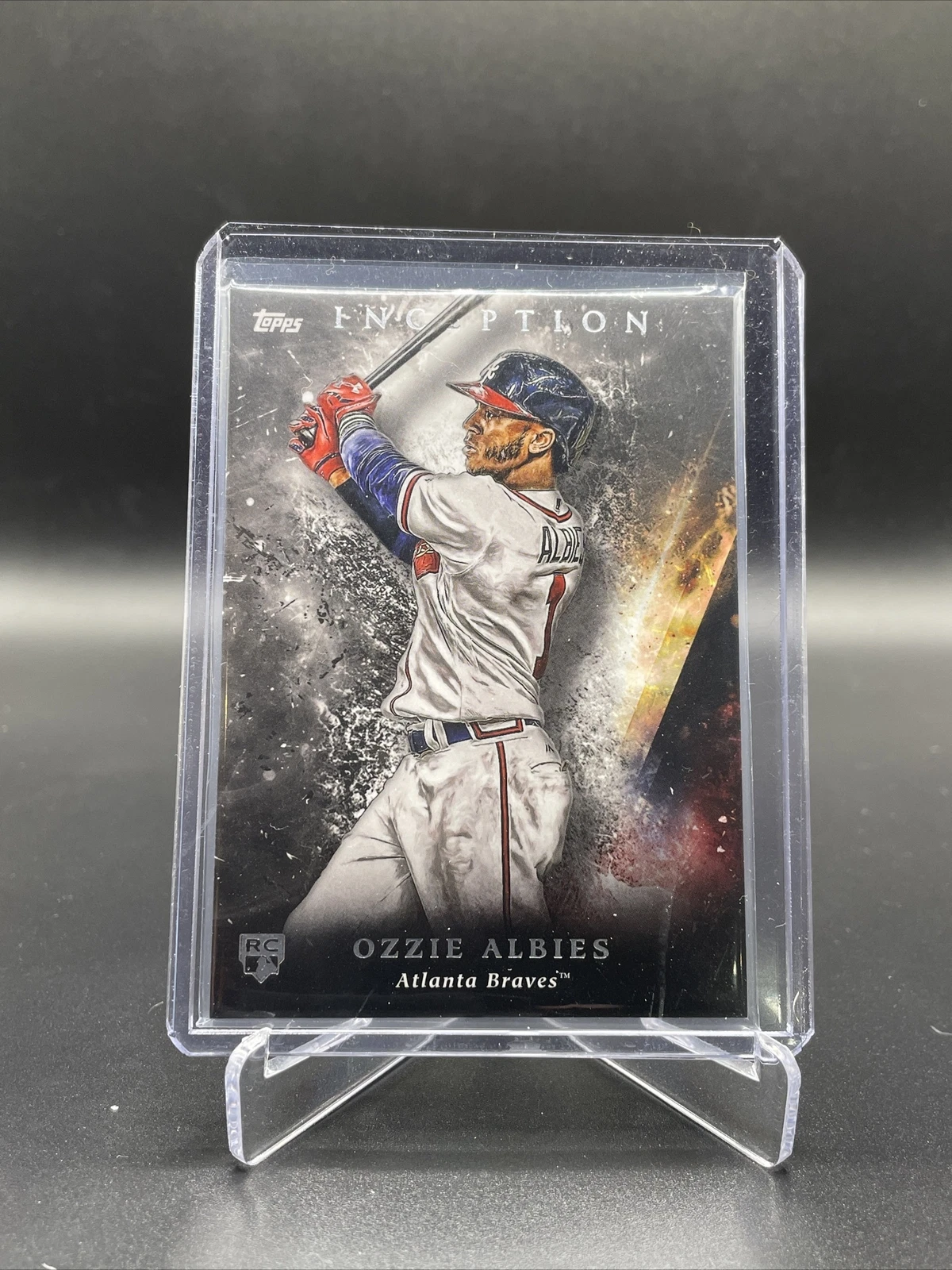 2018 Topps Inception Ozzie Albies RC Atlanta Braves #73