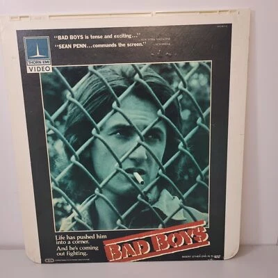 VTG 1983 BAD BOYS Sean Penn/Ally Sheedy Capacitance Electronic Disc System - Image 1 of 4