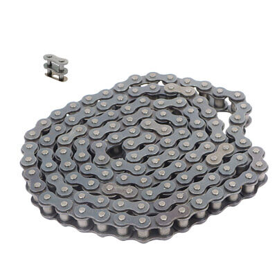 #80 Stainless Steel Roller Chain 10 Ft + Free Connecting Links 1 Connector • 33.45$