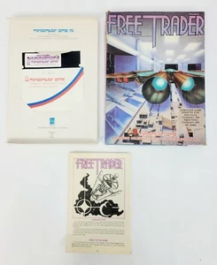 Free Trader Atari 48K & Apple 48K (1983) - Microcomputer Games/Avalon Hill - Picture 1 of 10