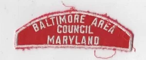 Tira del Consejo Rojo y Blanco RWS Consejo del Área de Baltimore (COSIDO) - Imagen 1 de 1