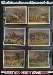 CARRERAS - HORSES & HOUNDS 1926 (G/F) ***PICK THE CARDS YOU NEED*** - Picture 1 of 9